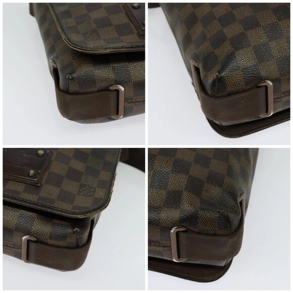 LOUIS VUITTON Damier Ebene Brooklyn PM Shoulder Bag N51210 LV Auth yk18854 - Picture 15 of 16